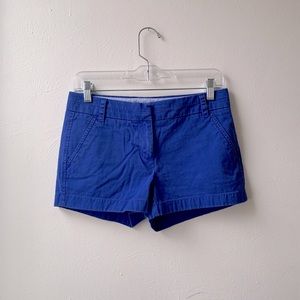 J.Crew Blue Chino Shorts